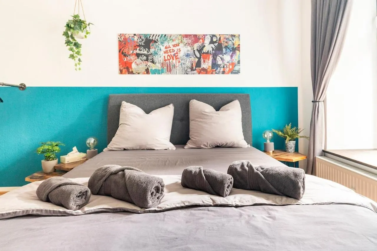 2-Raumwohnung mit gemütlichem Balkon in Zentrumslage Leipzig Apartment